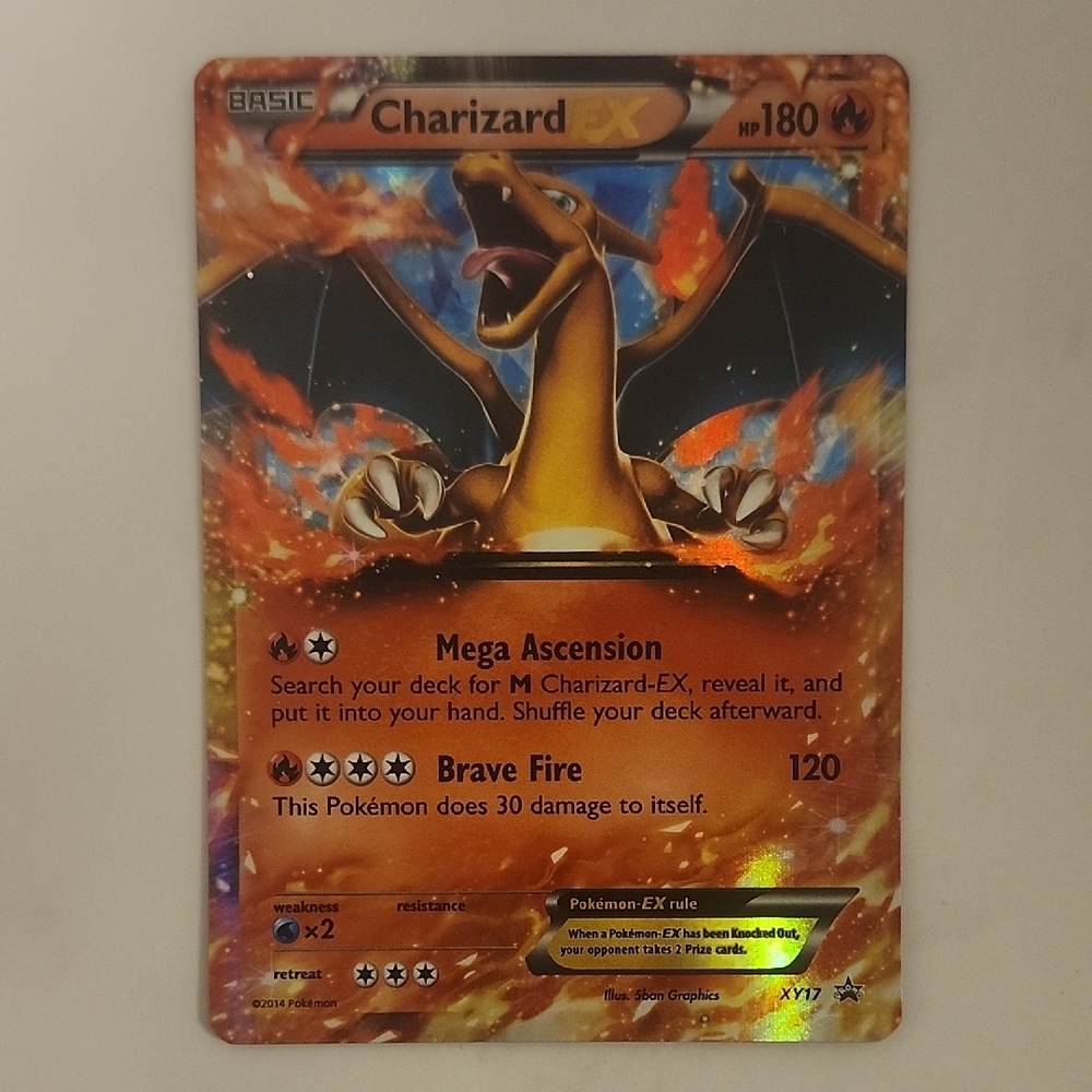 Charizard EX XY17 Pokemon XY Black Star Promos Holo
